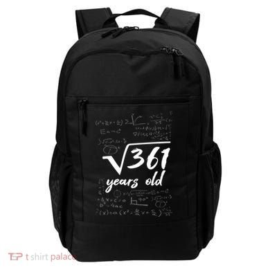 19 Year Old Birthday Math Geek Backpack