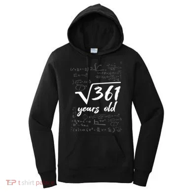 19 Year Old Birthday Math Geek Women's Hoodie