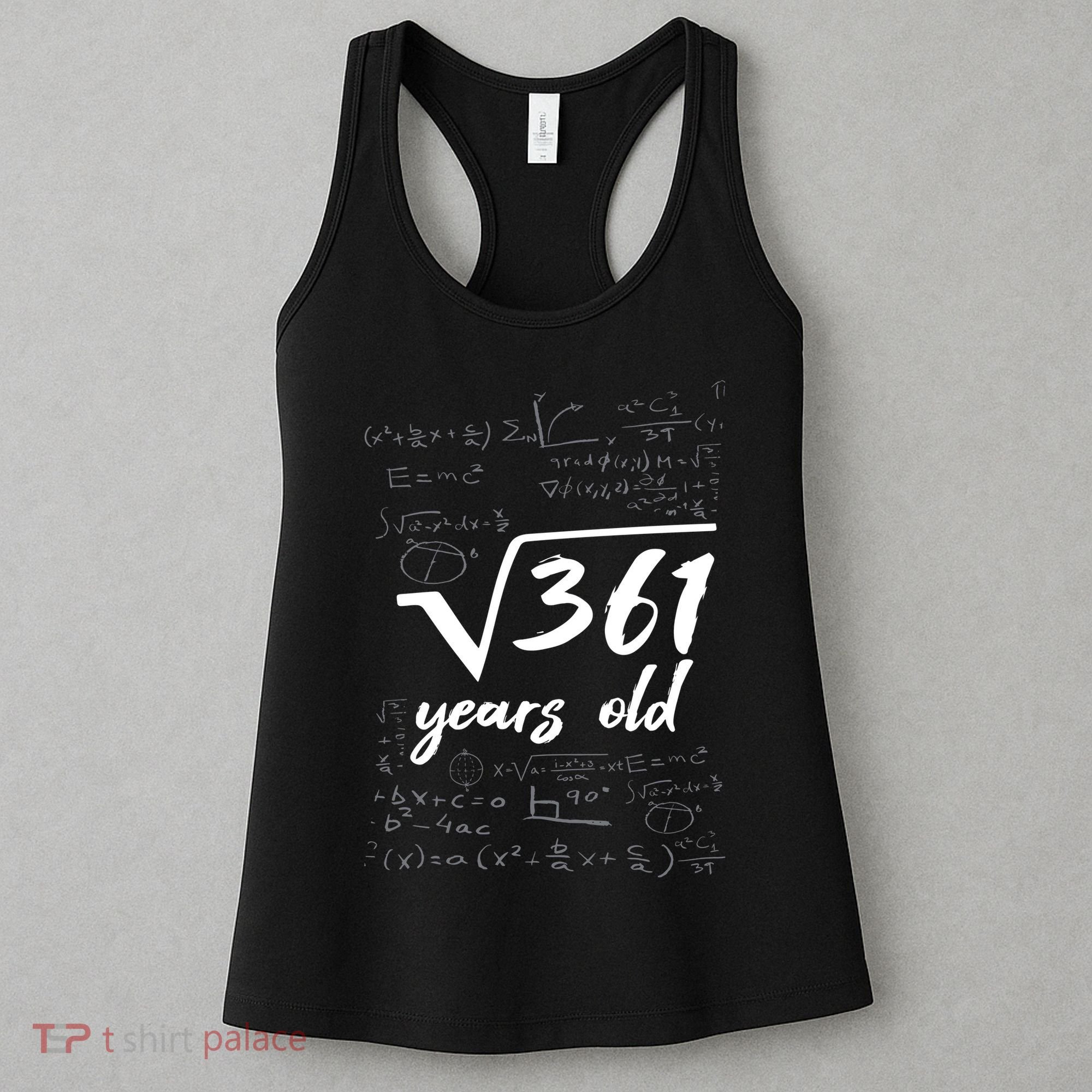 19 Year Old Birthday Math Geek Women's Tank Top