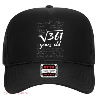 19 Year Old Birthday Math Geek Hat