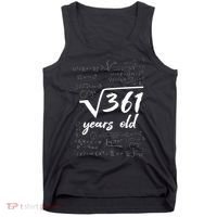 19 Year Old Birthday Math Geek Tank Top thumb 0