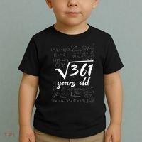 19 Year Old Birthday Math Geek Toddler T-Shirt thumb 2