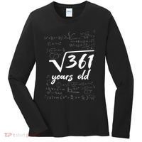 19 Year Old Birthday Math Geek Women's Long Sleeve Shirt thumb 0