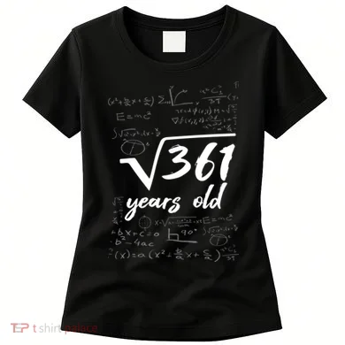 19 Year Old Birthday Math Geek Women's T-Shirt