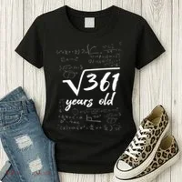 19 Year Old Birthday Math Geek Women's T-Shirt thumb 3