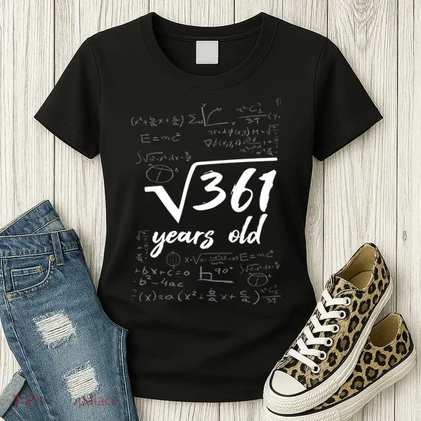 19 Year Old Birthday Math Geek Women's T-Shirt
