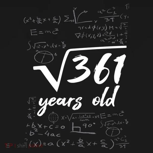 19 Year Old Birthday Math Geek Women's T-Shirt