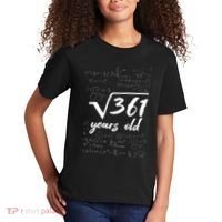 19 Year Old Birthday Math Geek Kids T-Shirt thumb 2