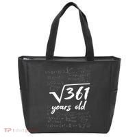 19 Year Old Birthday Math Geek Tote Bag thumb 0