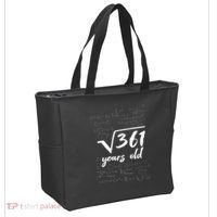 19 Year Old Birthday Math Geek Tote Bag thumb 2