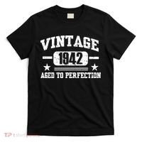 1942 Vintage Aged To Perfection Birthday Gift T-Shirt thumb 0
