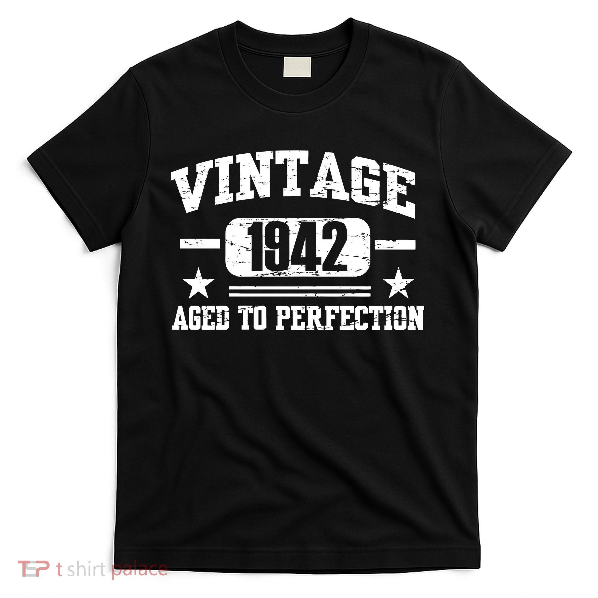 1942 Vintage Aged To Perfection Birthday Gift T-Shirt