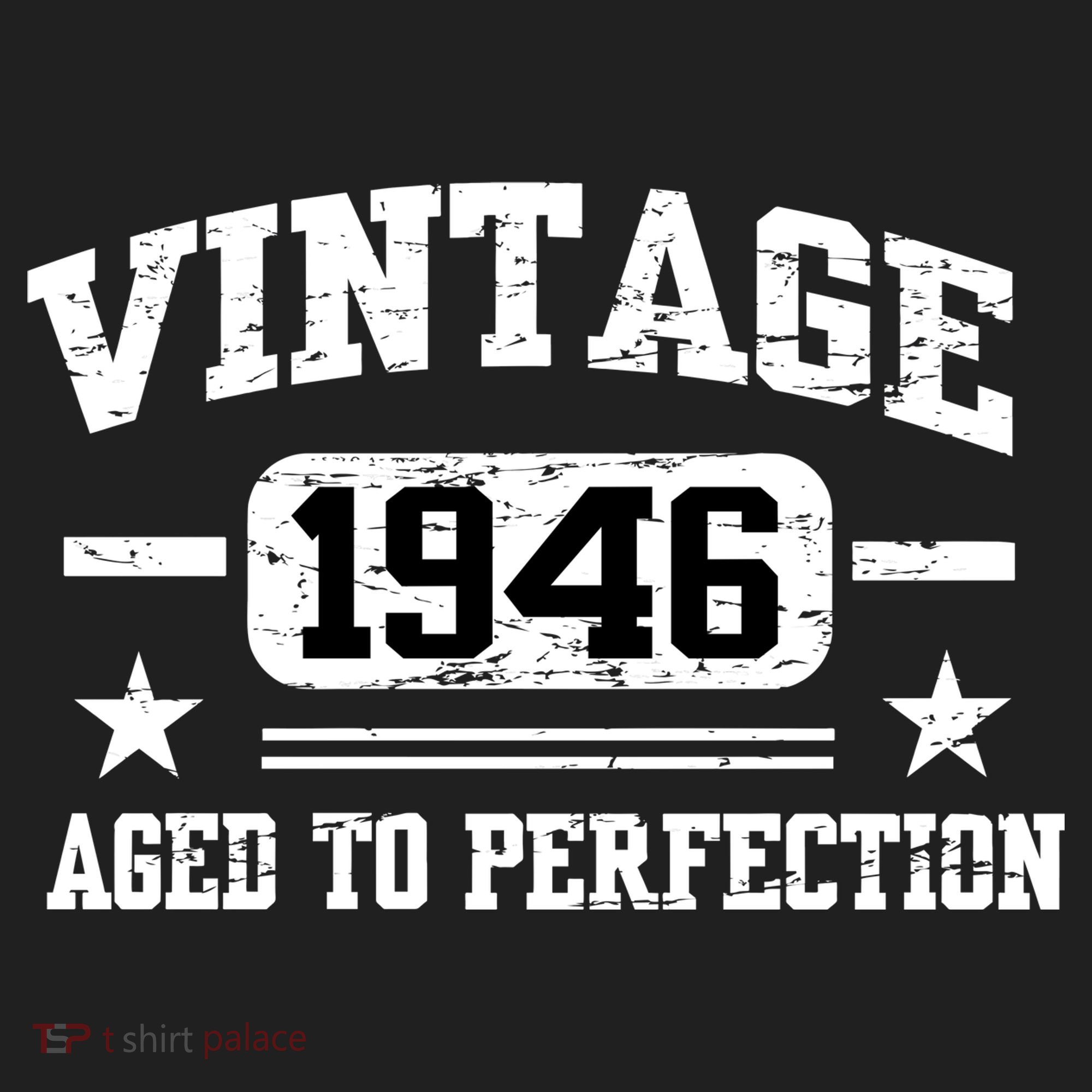 1946 Vintage Aged To Perfection Birthday Gift Tumbler