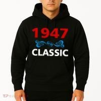 1947 Classic Birthday Gift Hoodie thumb 2