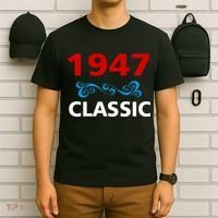 1947 Classic Birthday Gift T-Shirt thumb 6