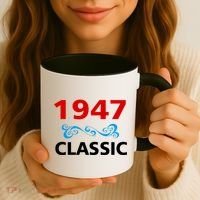 1947 Classic Birthday Gift Coffee Mug thumb 3