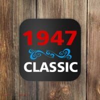 1947 Classic Birthday Gift Coaster thumb 0