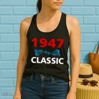 1947 Classic Birthday Gift Women's Tank Top thumb 2