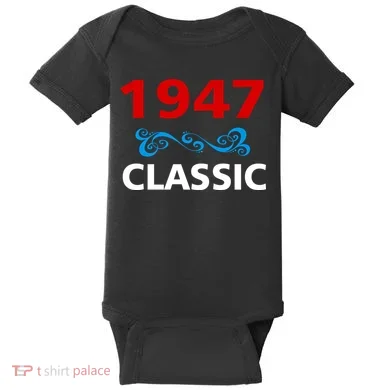 1947 Classic Birthday Gift Baby Bodysuit
