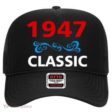 1947 Classic Birthday Gift Hat