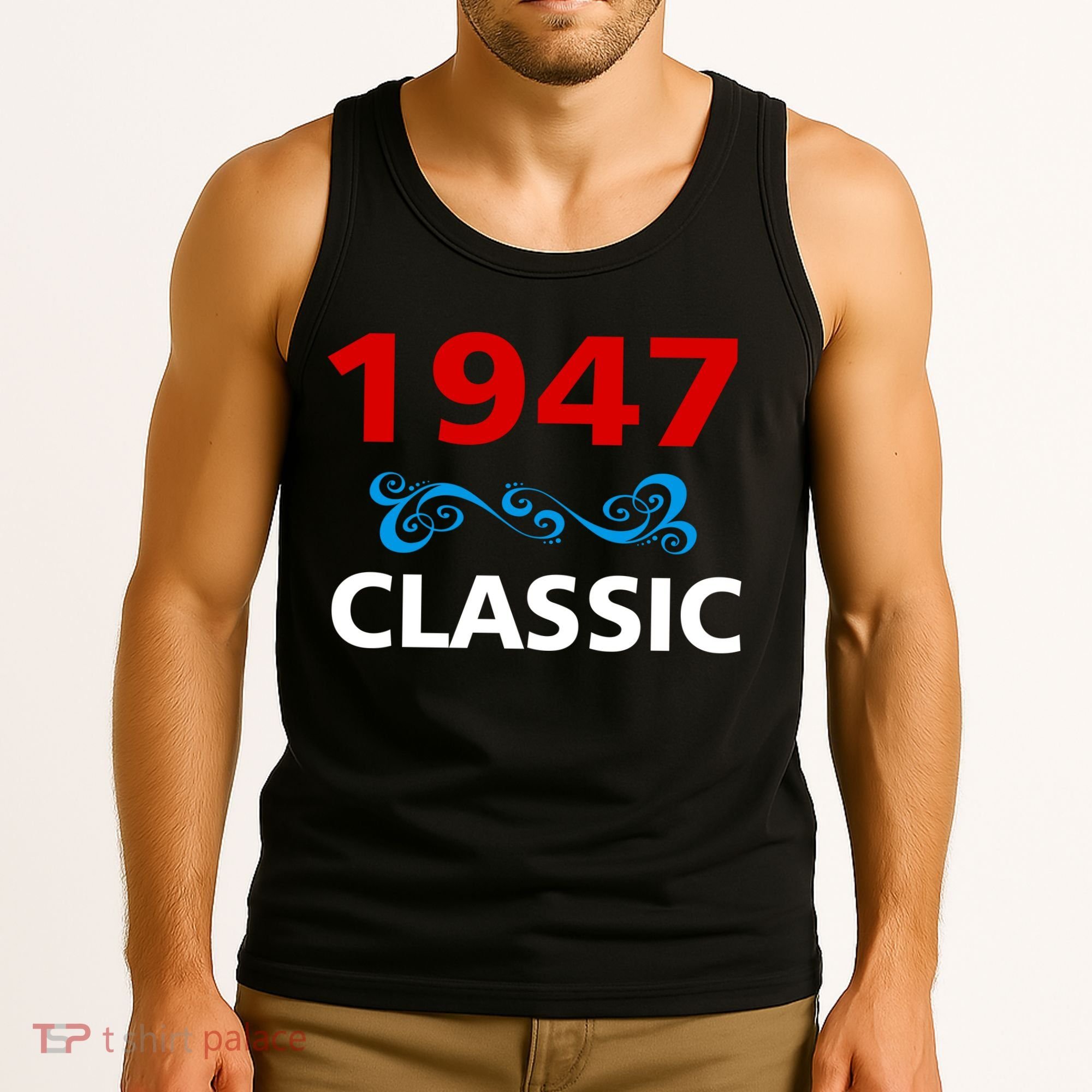 1947 Classic Birthday Gift Tank Top