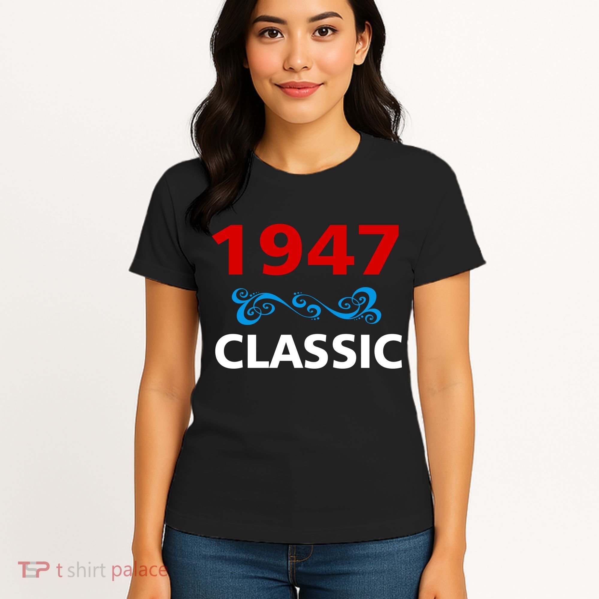 1947 Classic Birthday Gift Women's T-Shirt