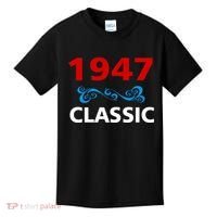 1947 Classic Birthday Gift Kids T-Shirt thumb 0