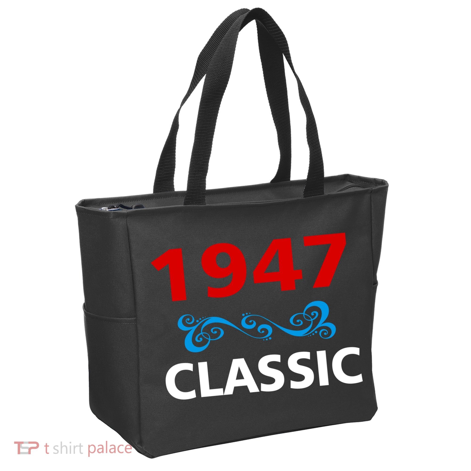 1947 Classic Birthday Gift Tote Bag