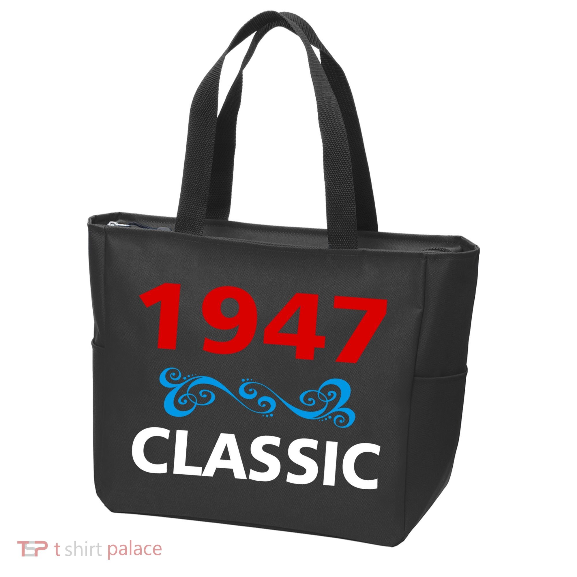 1947 Classic Birthday Gift Tote Bag