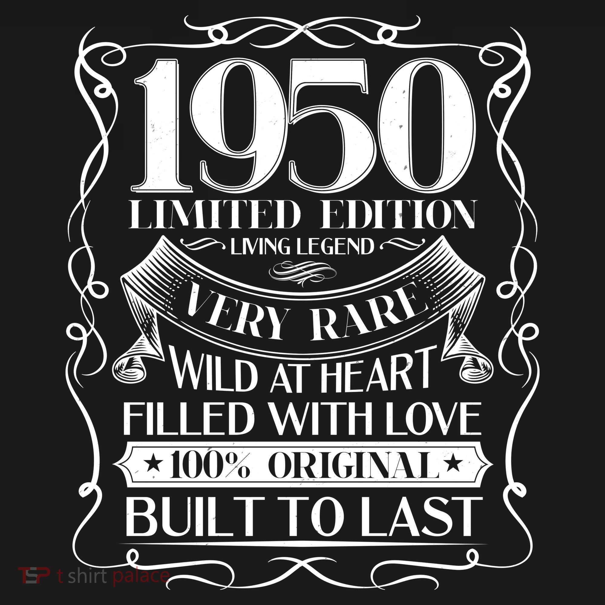 1950 Rare Limited Edition Legend 70th Birthday Backpack