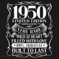 1950 Rare Limited Edition Legend 70th Birthday Ornament thumb 1