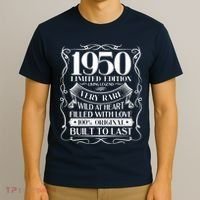 1950 Rare Limited Edition Legend 70th Birthday T-Shirt thumb 3