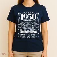 1950 Rare Limited Edition Legend 70th Birthday T-Shirt thumb 4