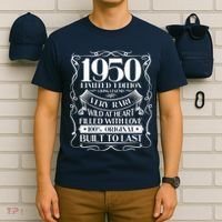 1950 Rare Limited Edition Legend 70th Birthday T-Shirt thumb 6