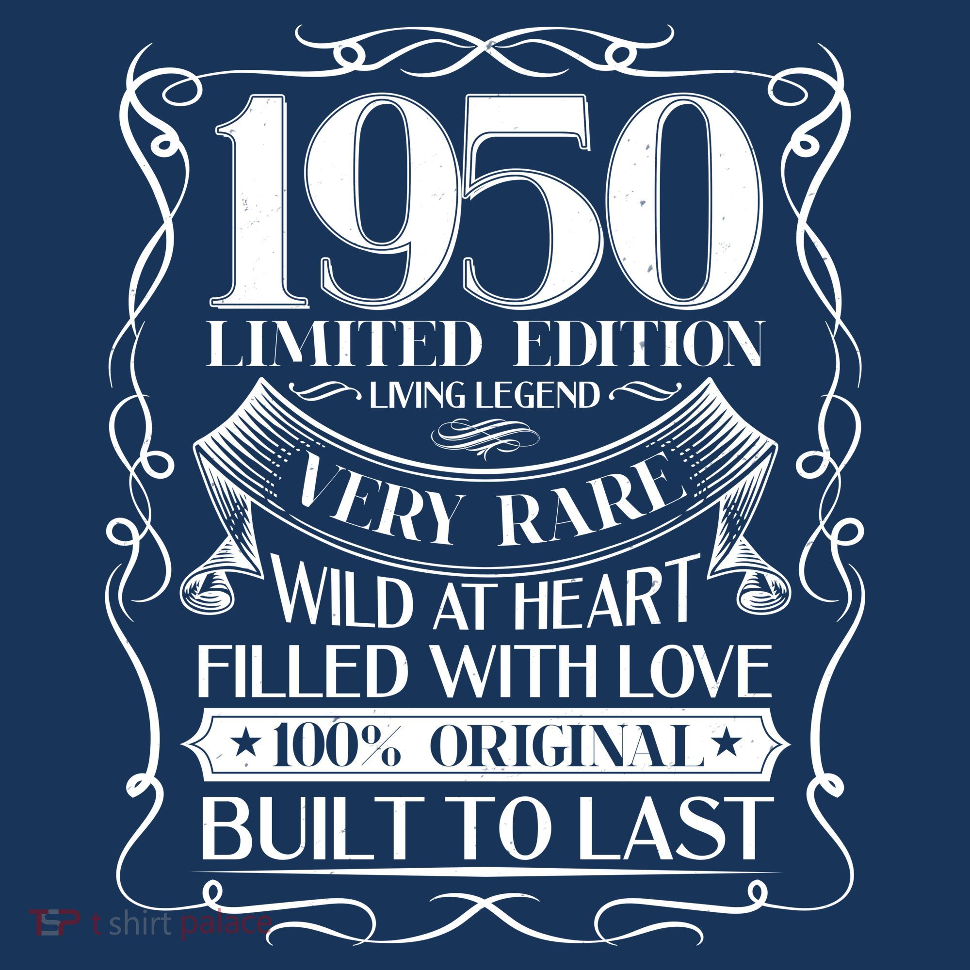 1950 Rare Limited Edition Legend 70th Birthday Bucket Hat