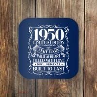 1950 Rare Limited Edition Legend 70th Birthday Coaster thumb 0