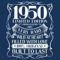 1950 Rare Limited Edition Legend 70th Birthday Mousepad thumb 1