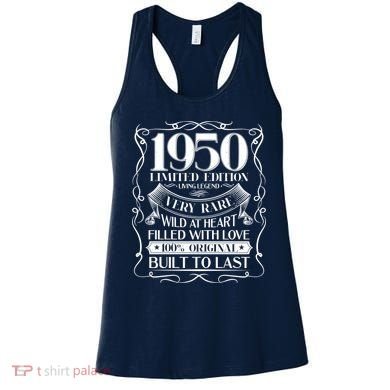1950 Rare Limited Edition Legend 70th Birthday Women's Tank Top