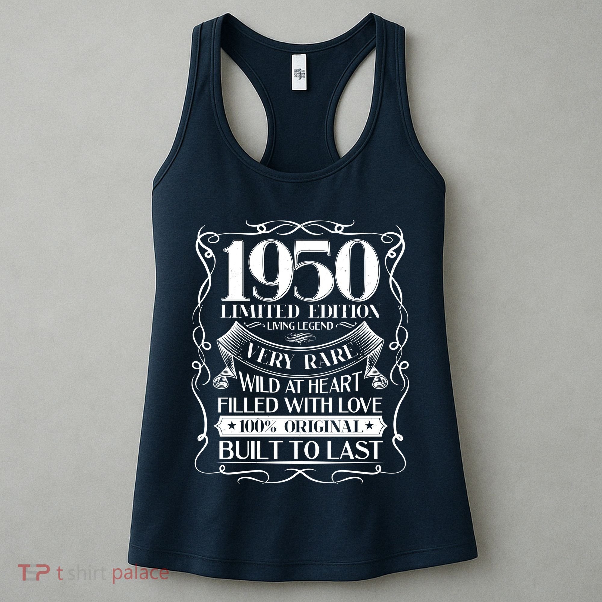 1950 Rare Limited Edition Legend 70th Birthday Women's Tank Top