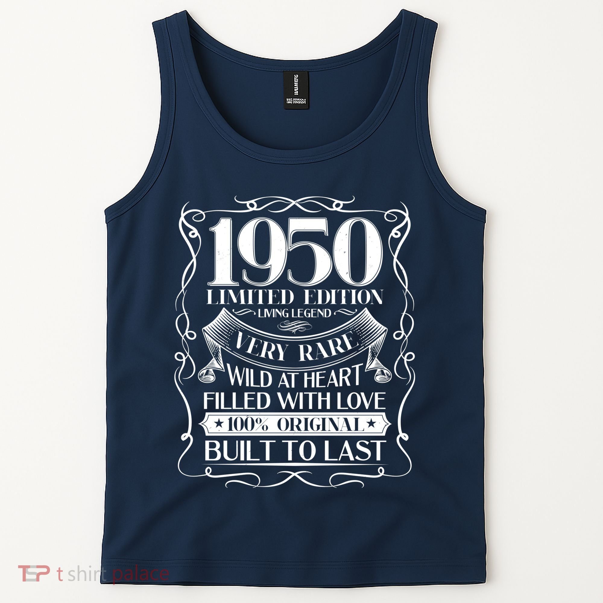 1950 Rare Limited Edition Legend 70th Birthday Tank Top