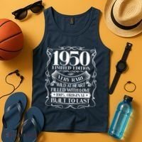 1950 Rare Limited Edition Legend 70th Birthday Tank Top thumb 4