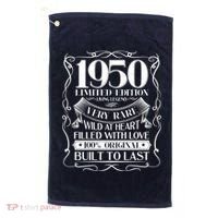 1950 Rare Limited Edition Legend 70th Birthday Golf Towel thumb 0