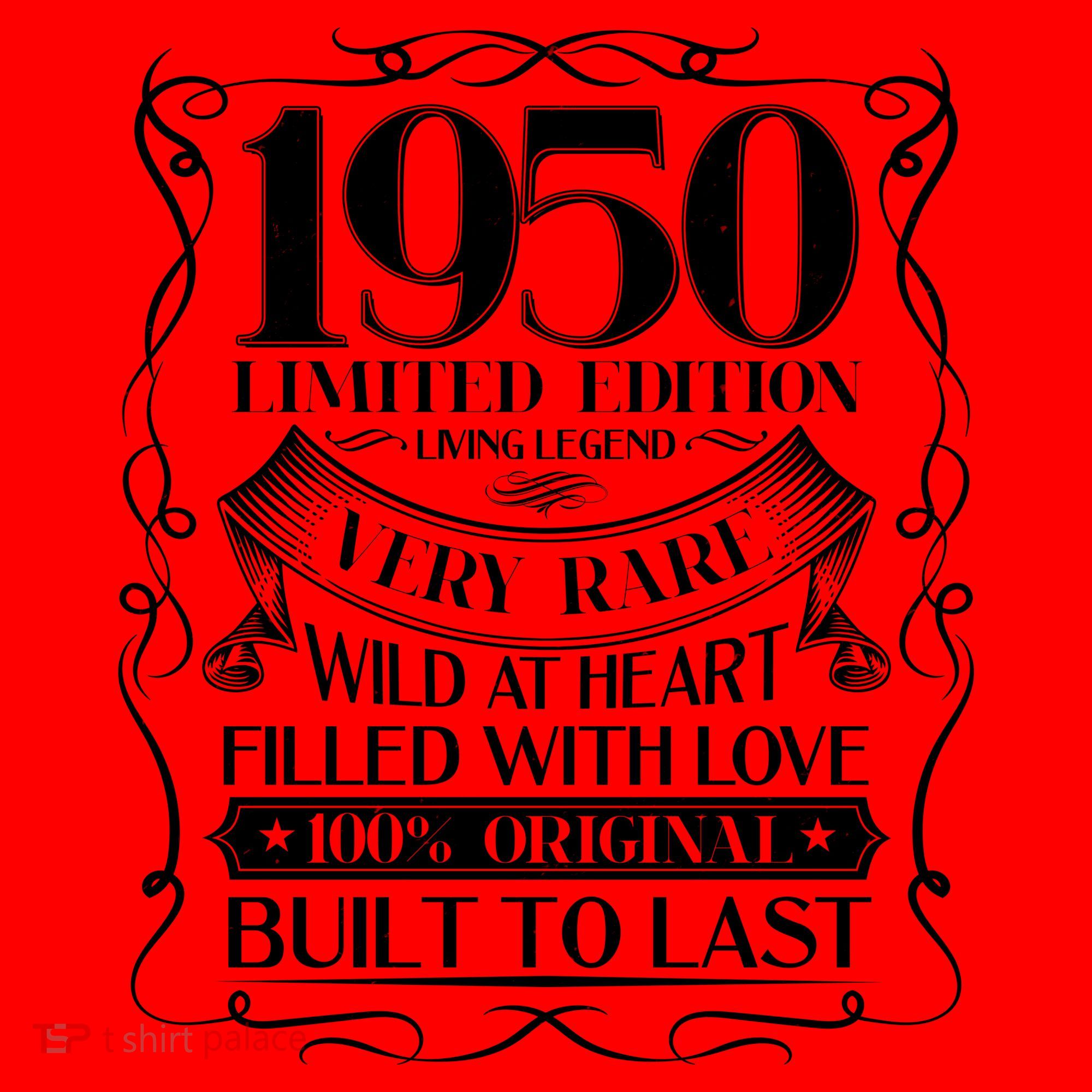 1950 Rare Limited Edition Legend 70th Birthday Santa Hat