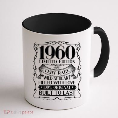1960 Rare Limited Edition Legend 60th Birthday Coffee Mug back