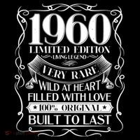 1960 Rare Limited Edition Legend 60th Birthday Women's Hoodie thumb 2