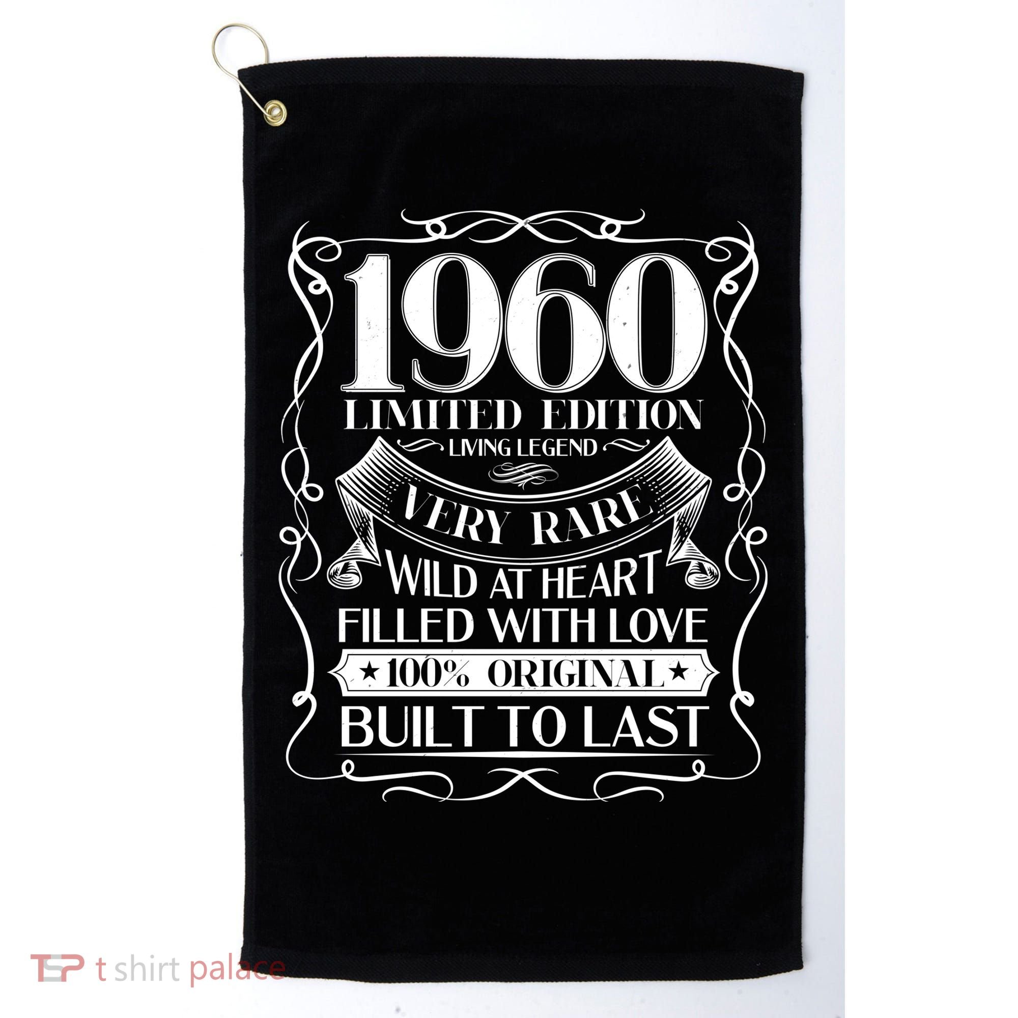 1960 Rare Limited Edition Legend 60th Birthday Golf Towel