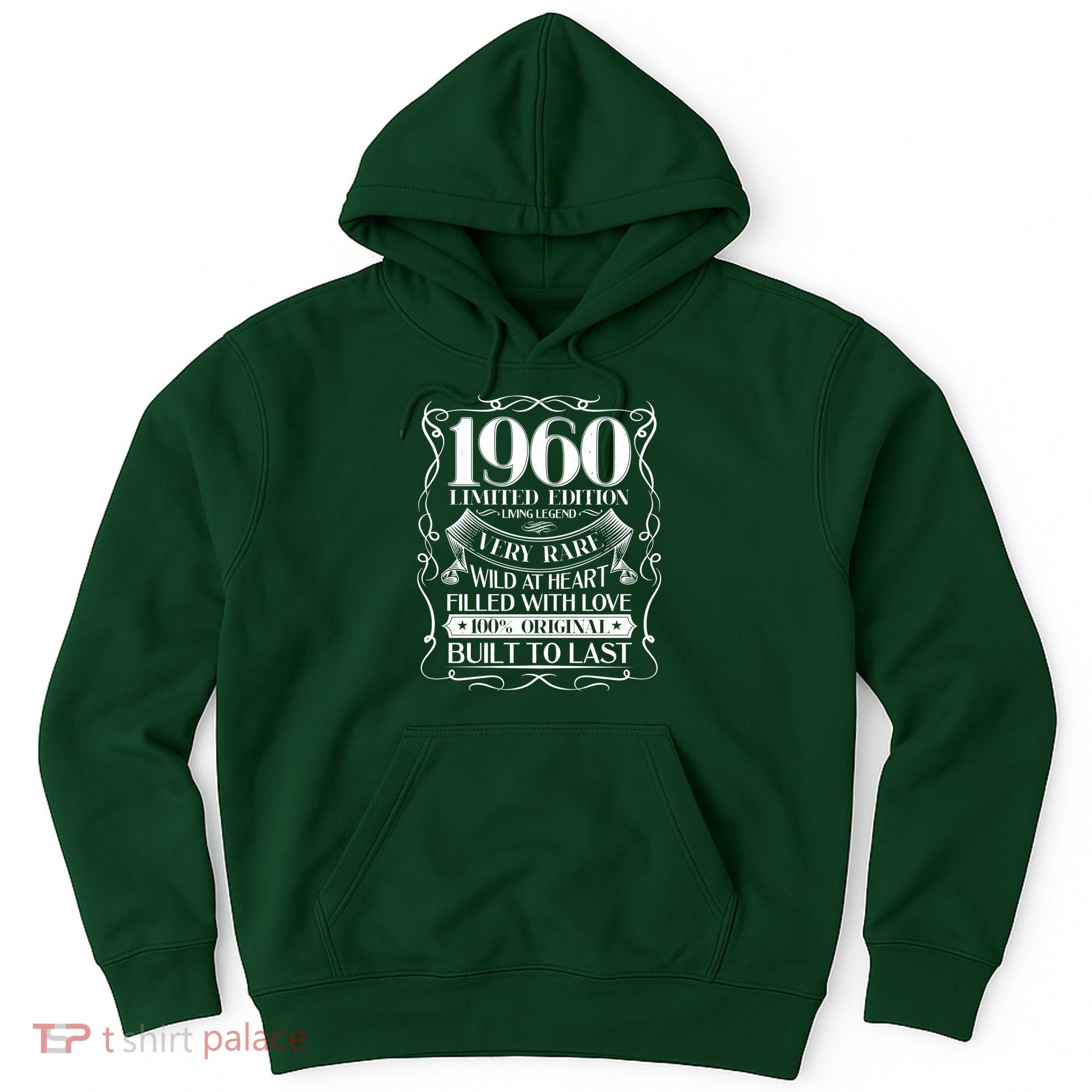 1960 Rare Limited Edition Legend 60th Birthday Hoodie