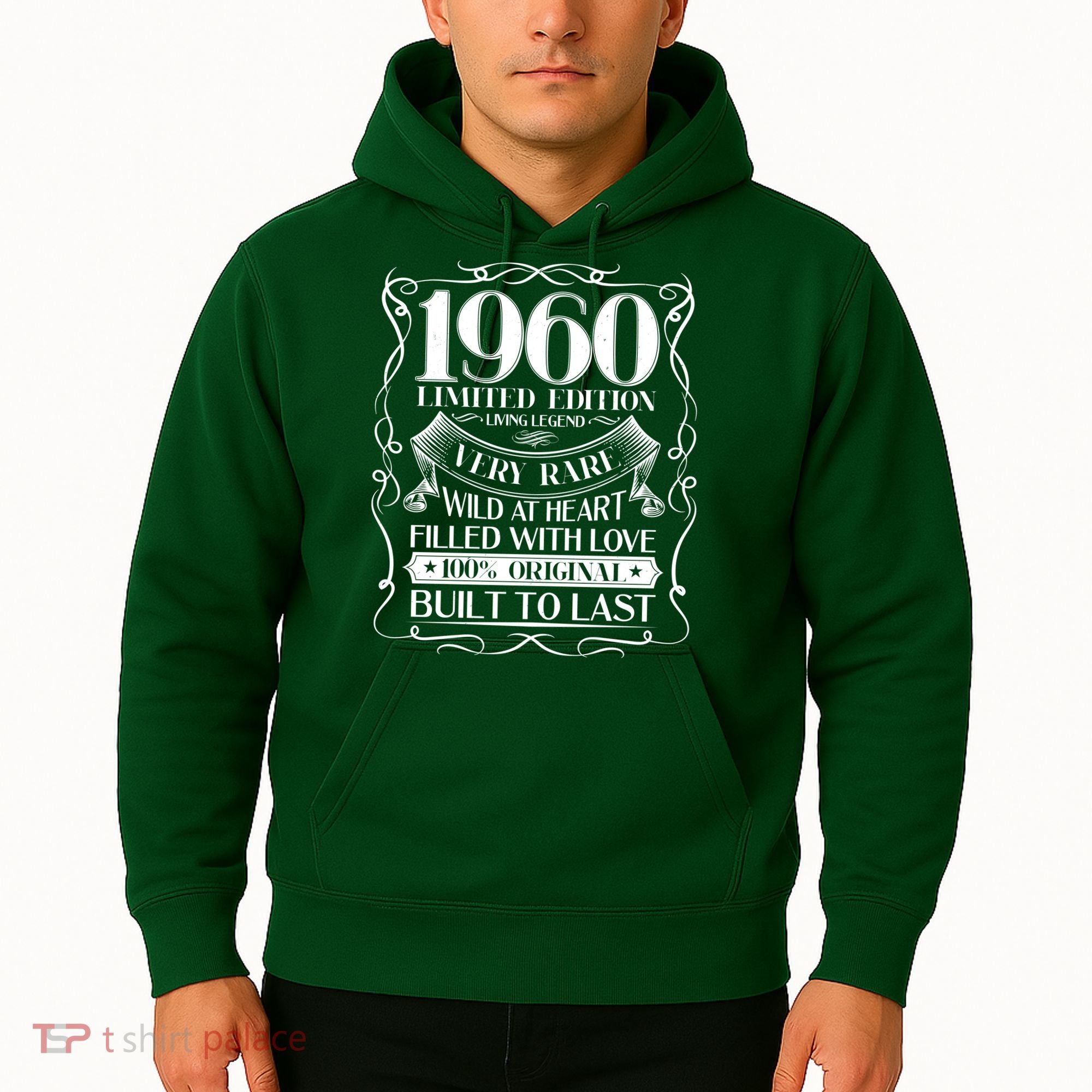 1960 Rare Limited Edition Legend 60th Birthday Hoodie