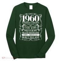 1960 Rare Limited Edition Legend 60th Birthday Long Sleeve Shirt thumb 0