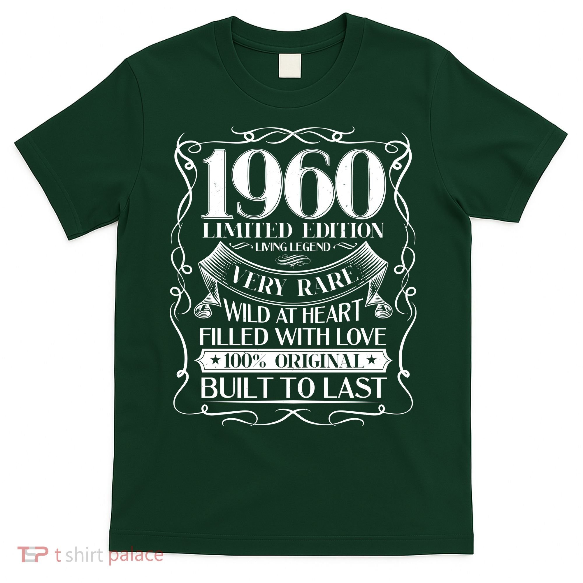 1960 Rare Limited Edition Legend 60th Birthday T-Shirt